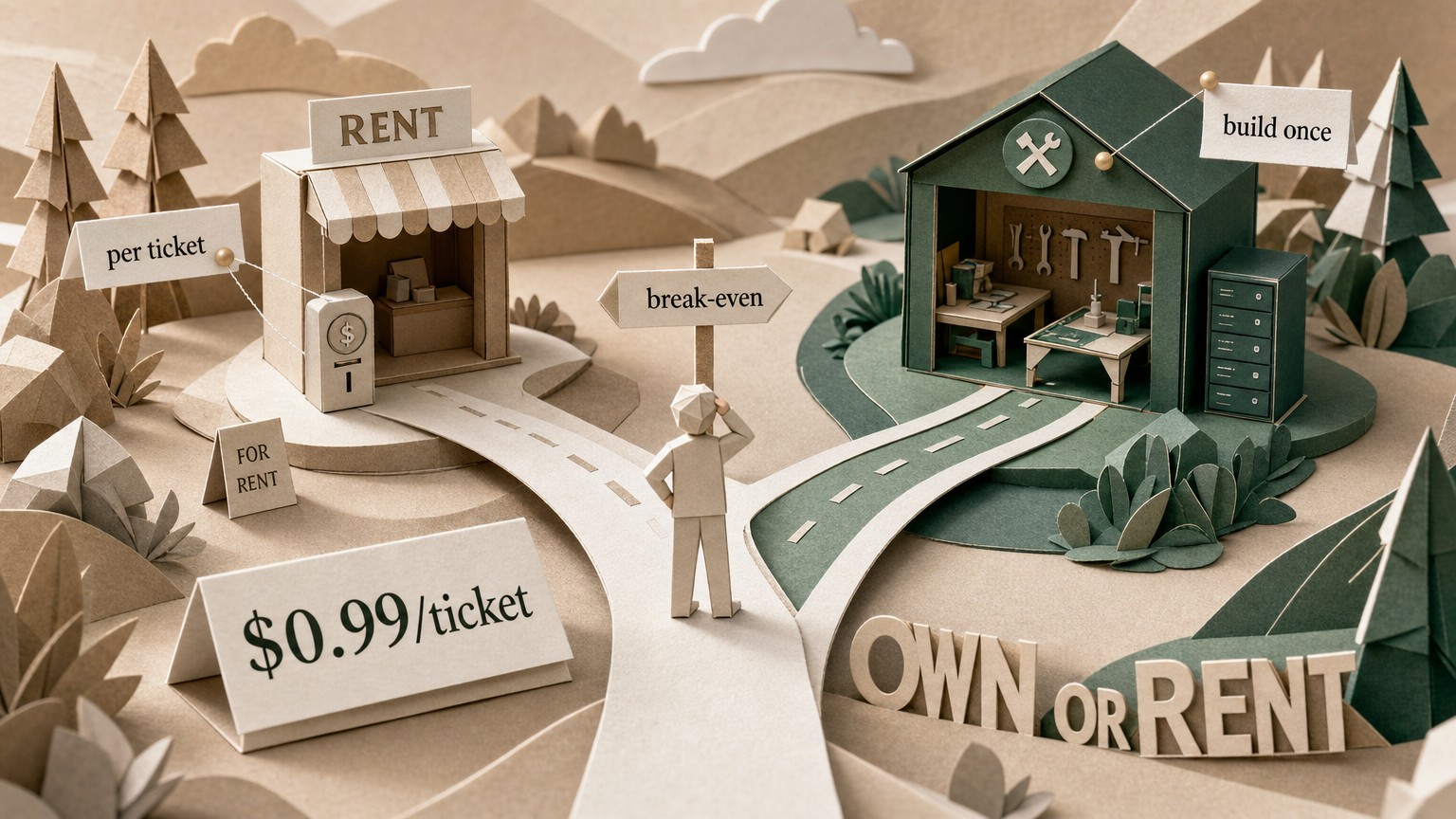 AI Customer Service Agent Cost in 2026: Build Your Own vs Rent Ada, Fin, and Agentforce