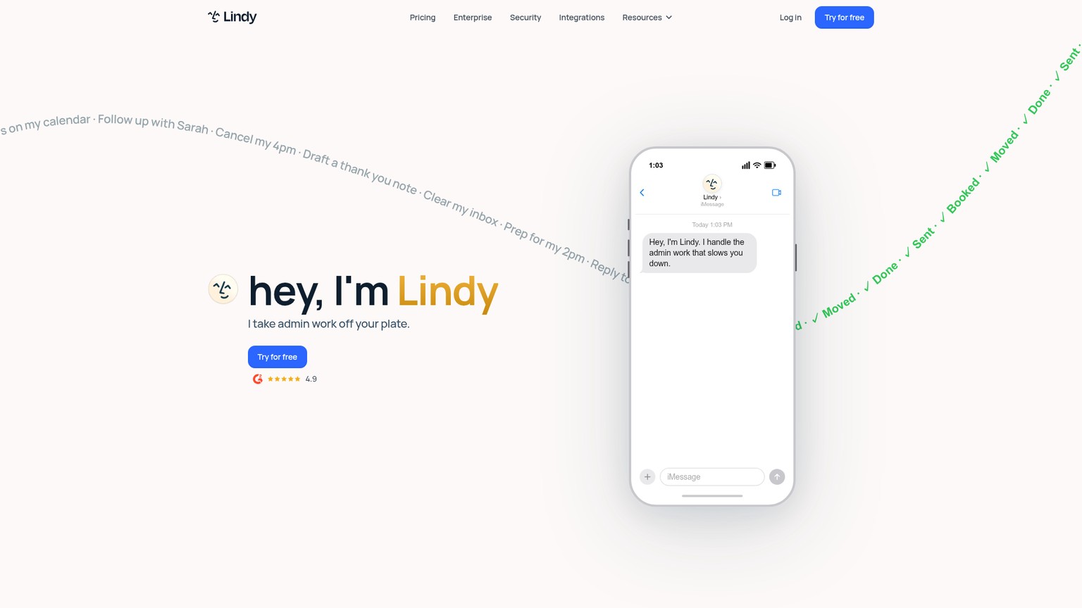 Lindy AI agent builder
