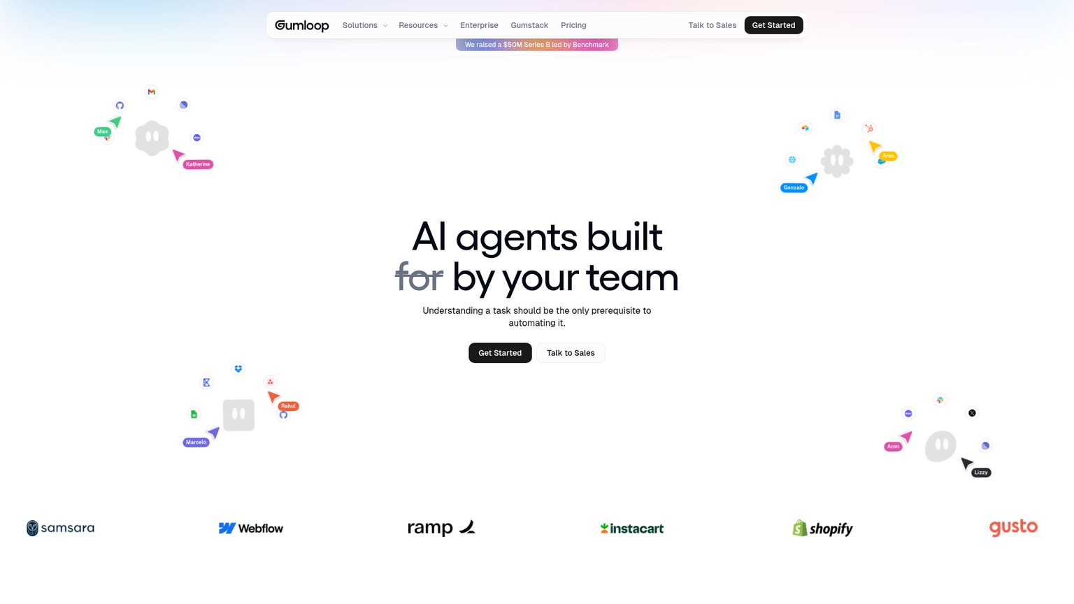 Gumloop workflow builder