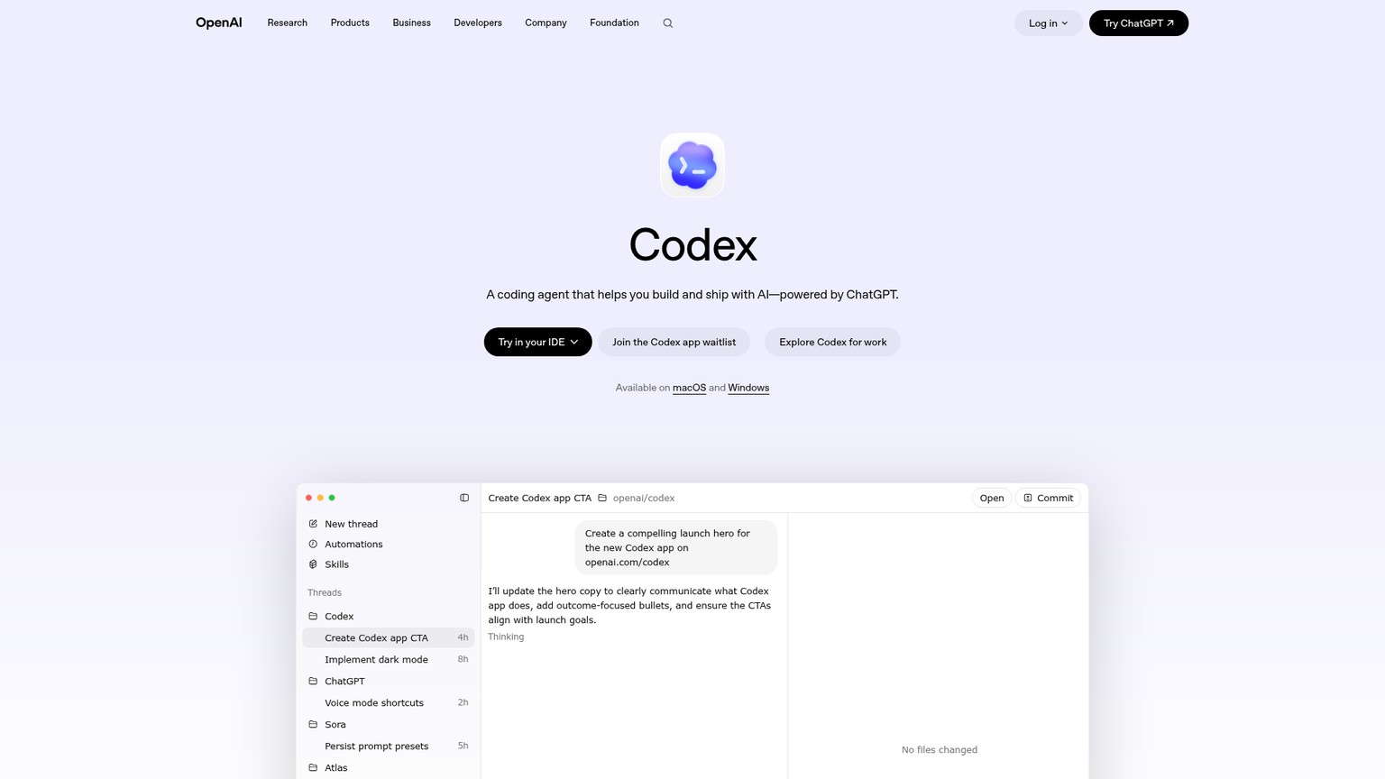 Cursor screenshot