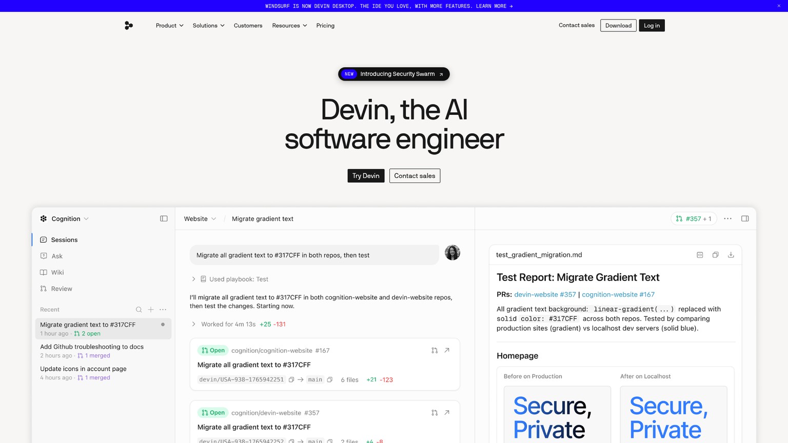 OpenHands screenshot