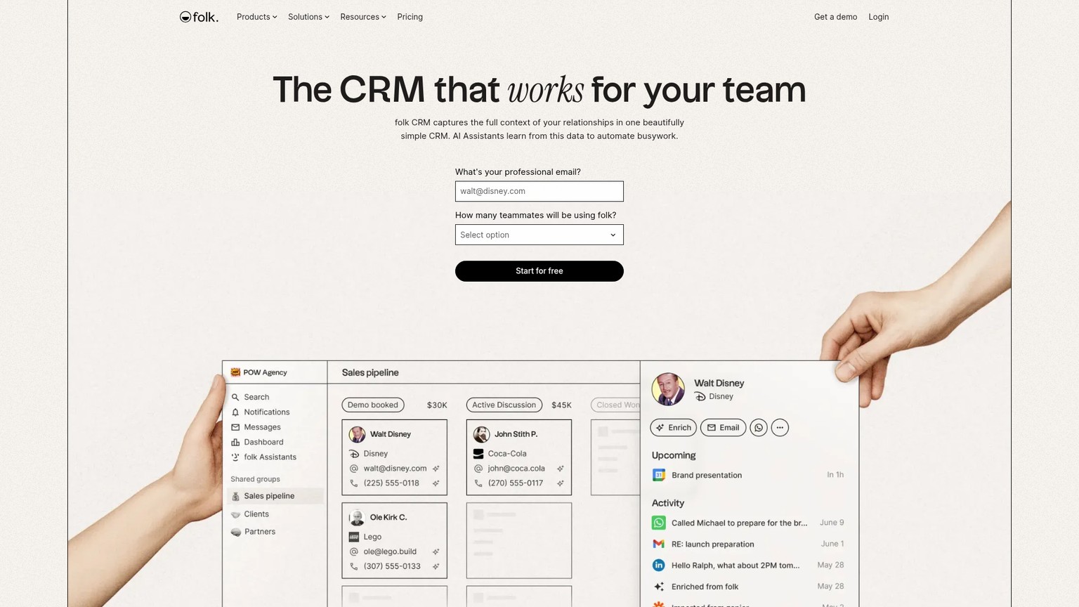 Folk screenshot