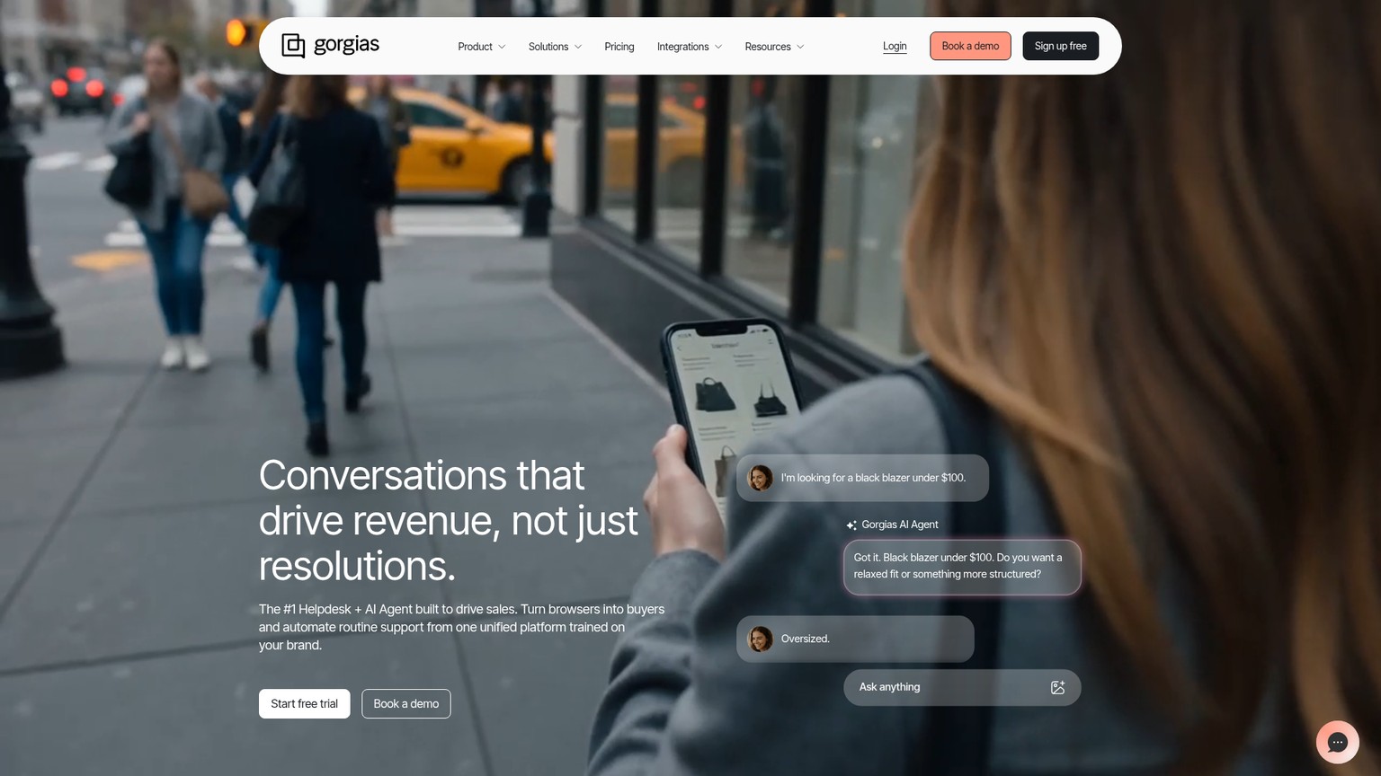 Gorgias screenshot