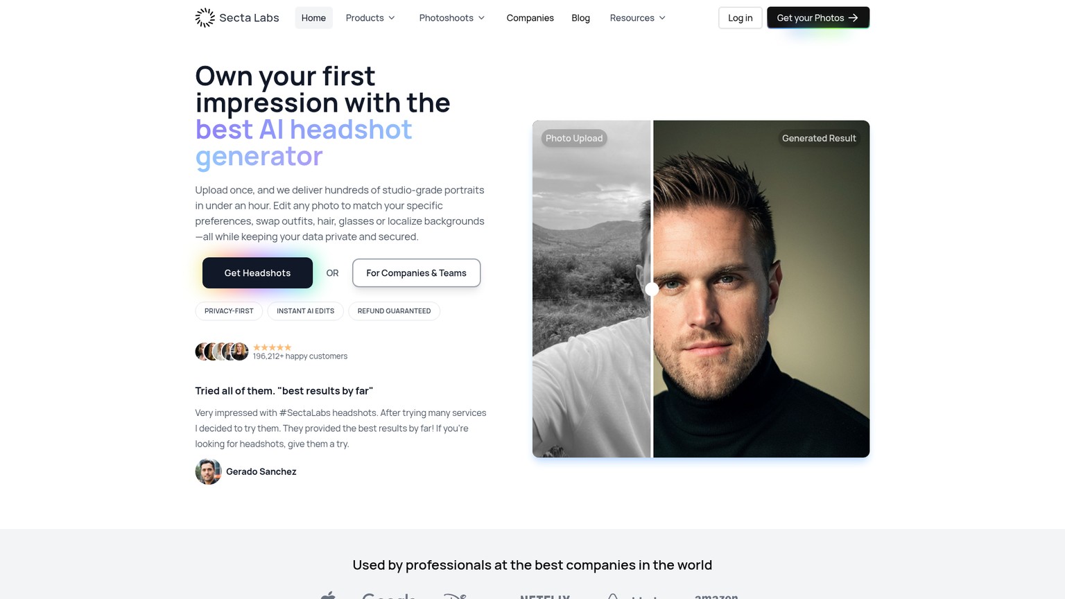 Secta Labs screenshot