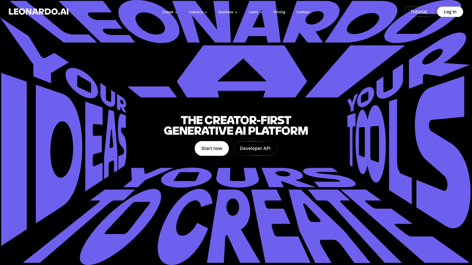Leonardo AI screenshot