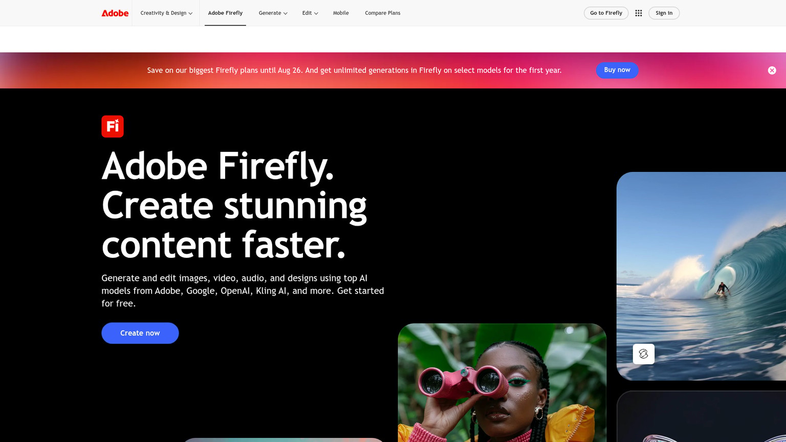 Adobe Firefly image-to-video