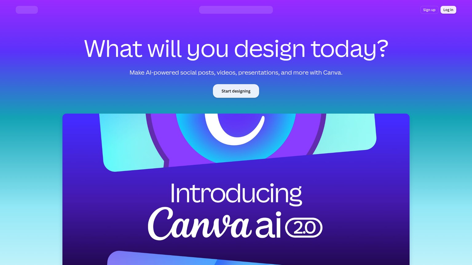 Canva visual design platform