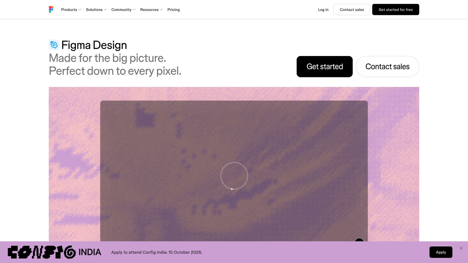 Figma Design page showing collaborative interface design and design-system workflows
