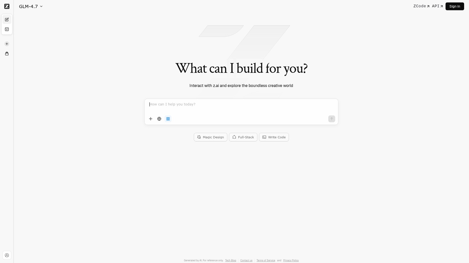 Z.ai GLM-5.2 product page