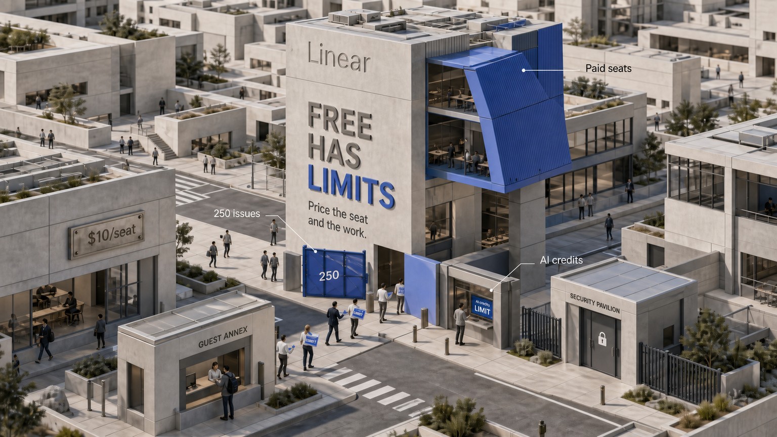 Linear Pricing (2026): Free Until 250 Issues