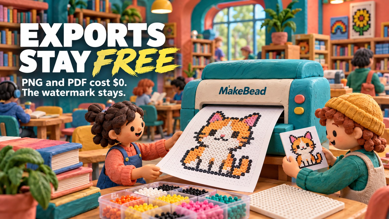 MakeBead Export Cost