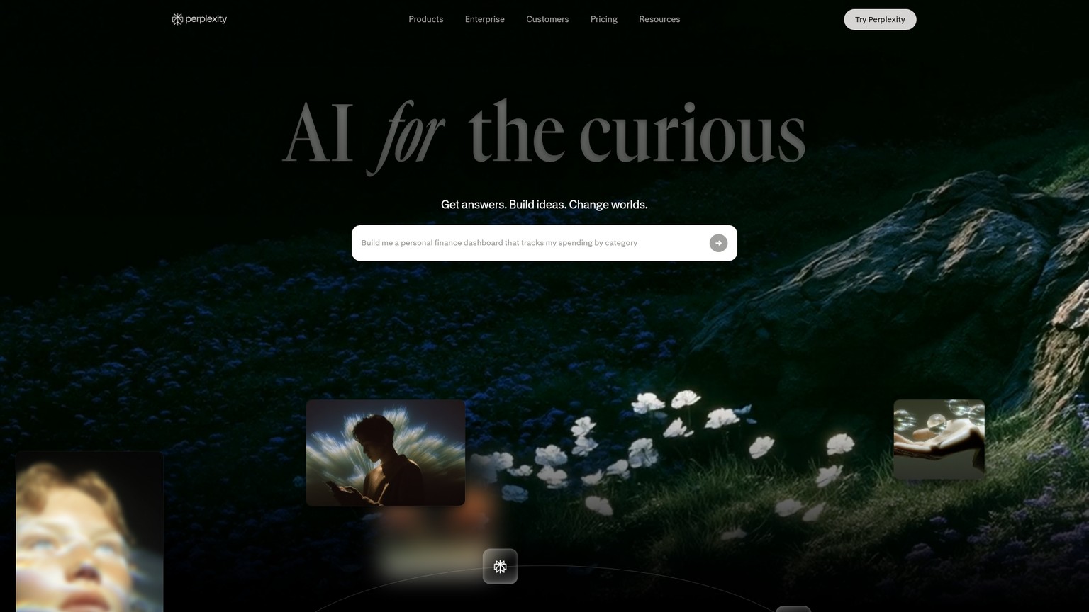 Official Perplexity page describing Pro pricing and research features