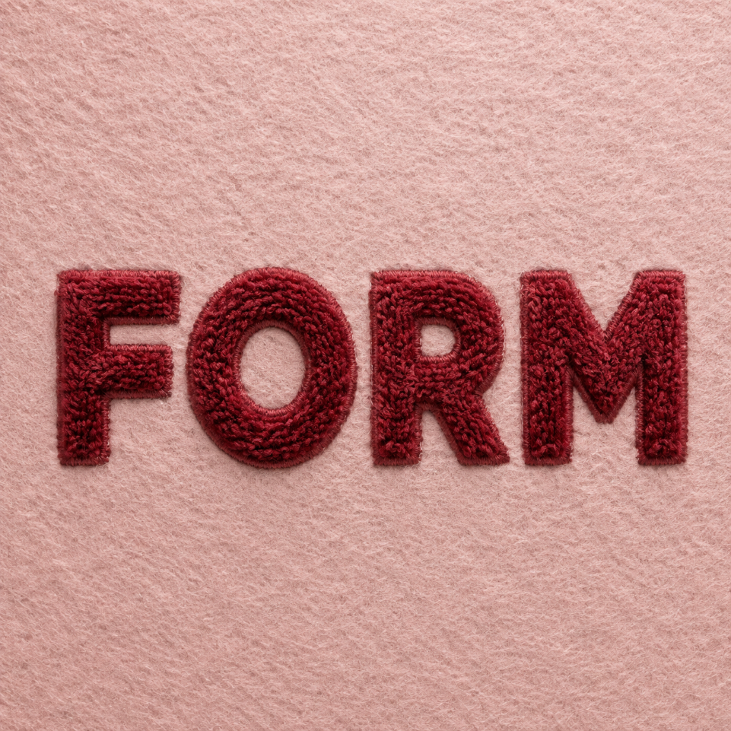 FORM: ОБЪЁМНАЯ ТИПОГРАФИКА ПОД ДАВЛЕНИЕМ — превью 4