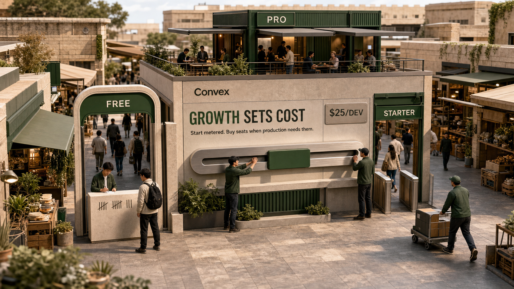Convex Pricing (2026): Pay for Traffic Before Seats