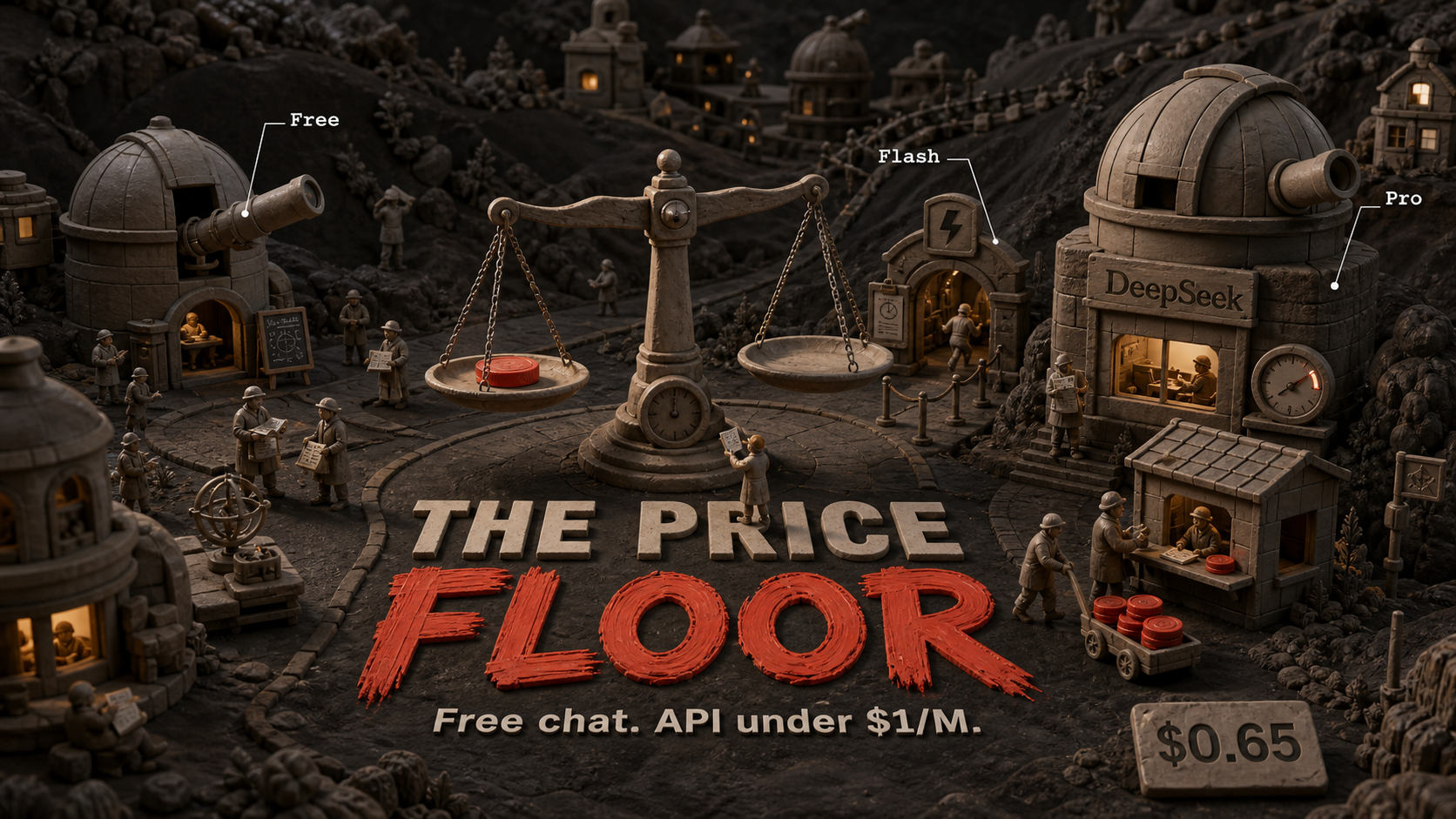 DeepSeek Pricing (2026): Free Chat, API Under $1/M Tokens