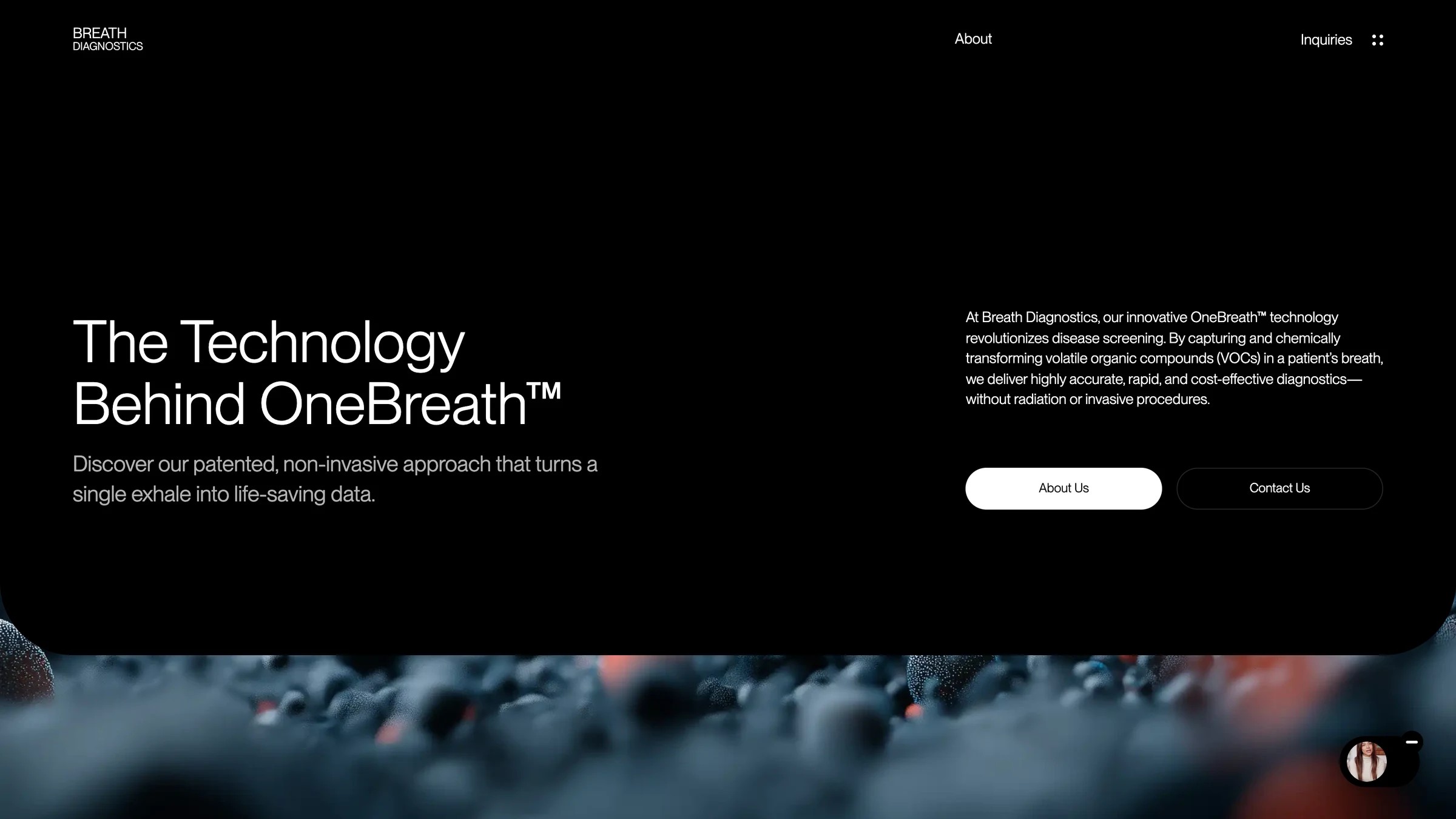 Die Technologieseite von OneBreath