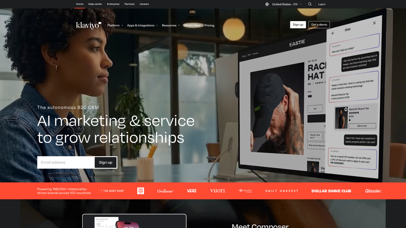 Klaviyo screenshot