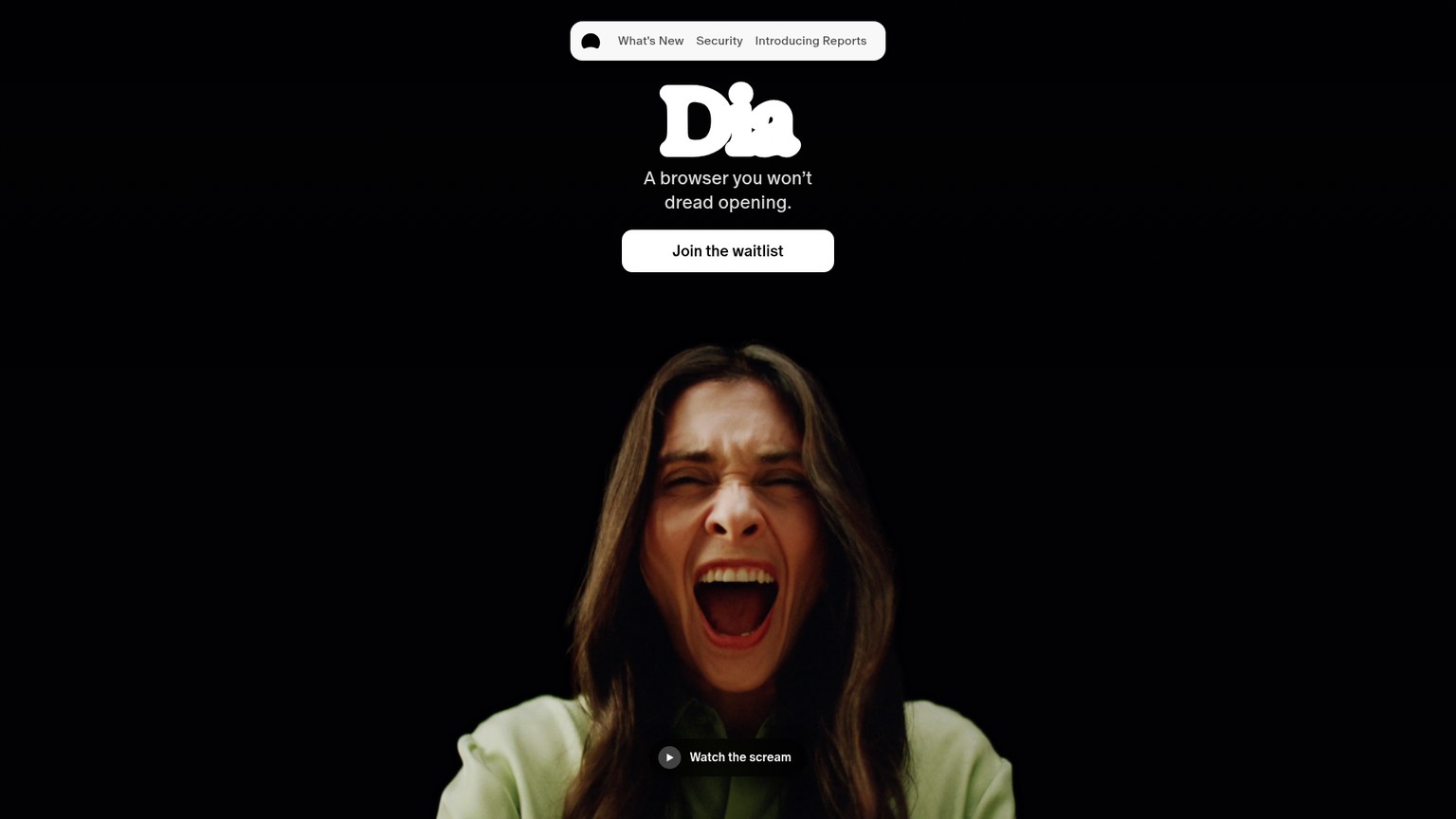 Dia-Browser von The Browser Company