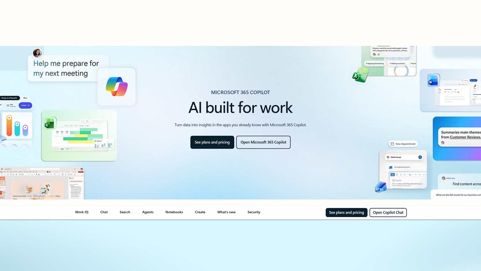Microsoft 365 Copilot screenshot