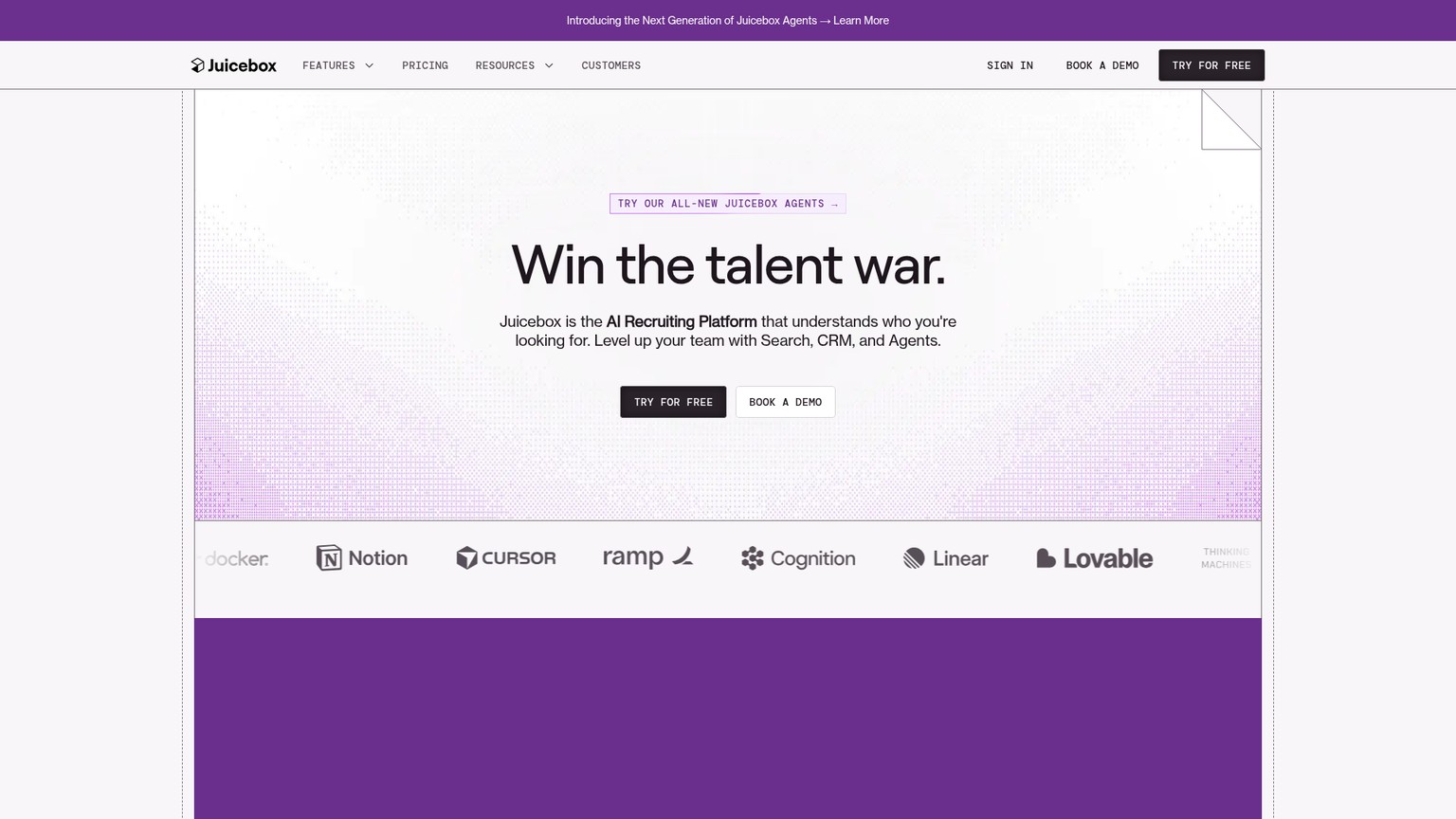 Juicebox PeopleGPT screenshot