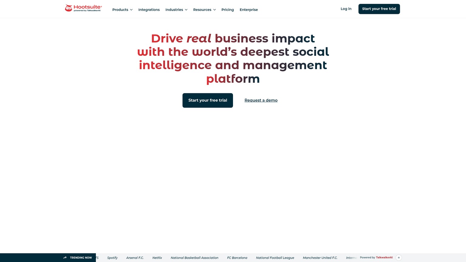 Hootsuite screenshot