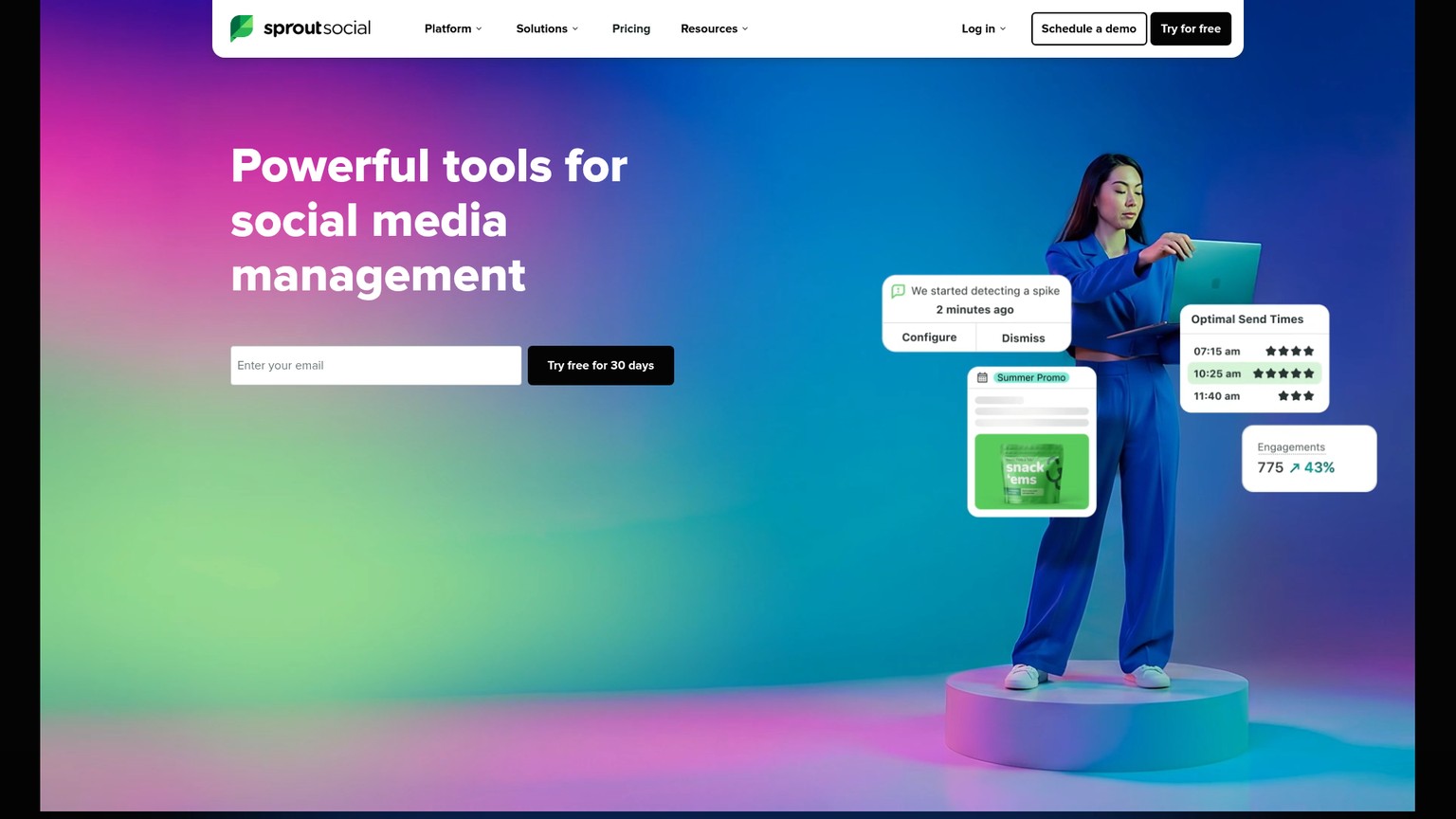 Sprout Social screenshot