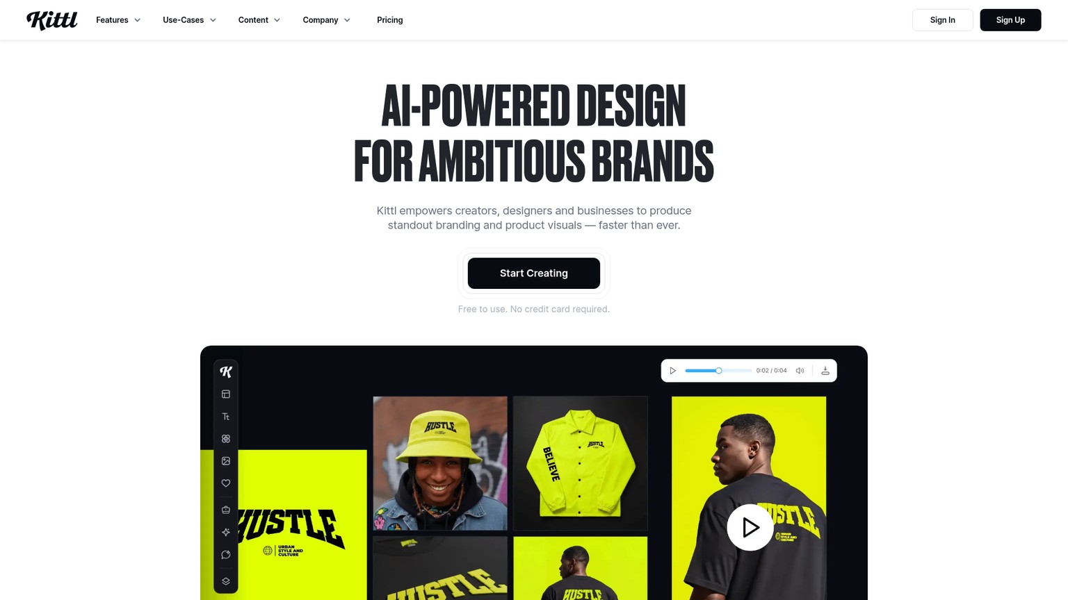 Kittl homepage