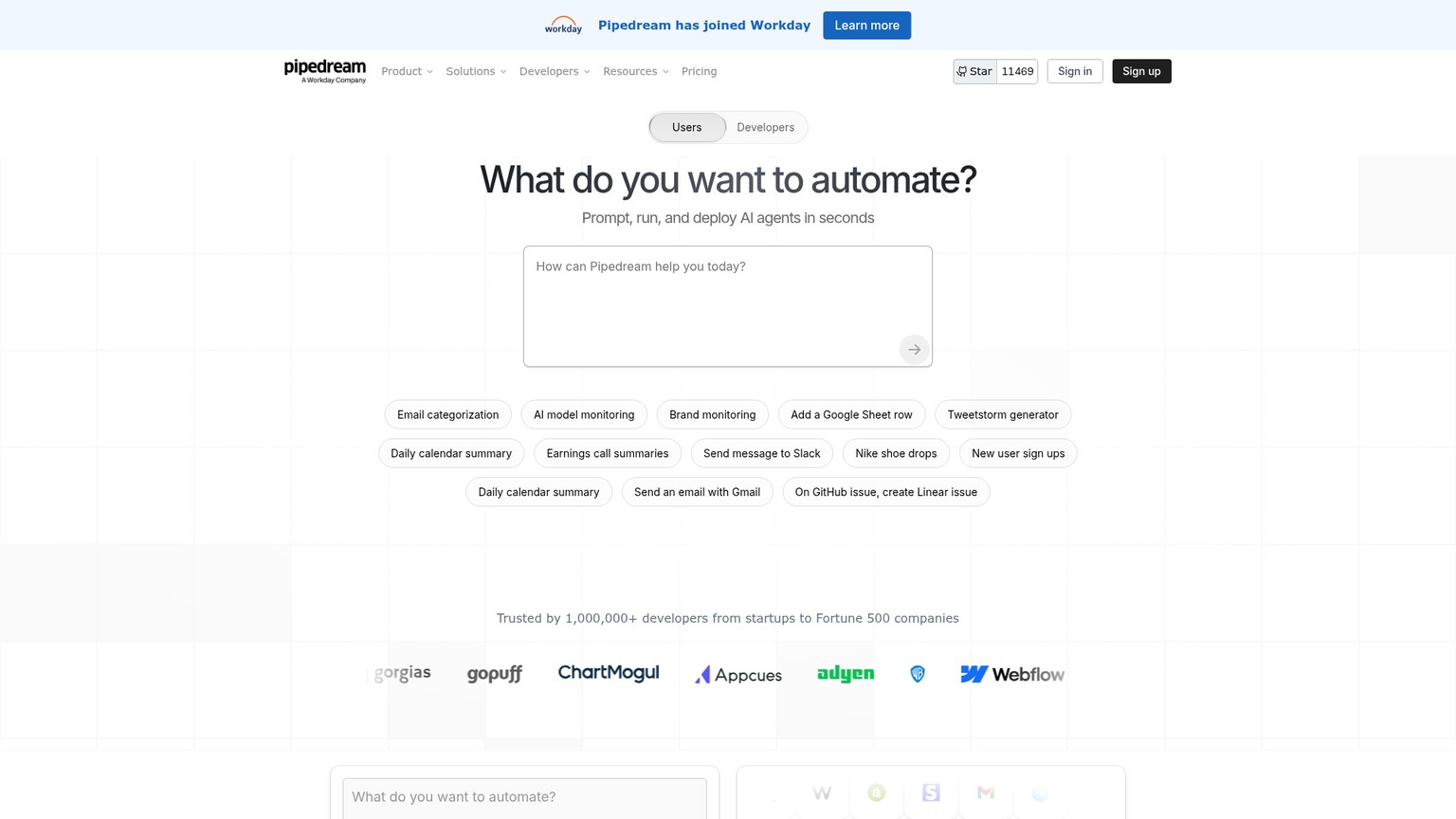 Pipedream screenshot