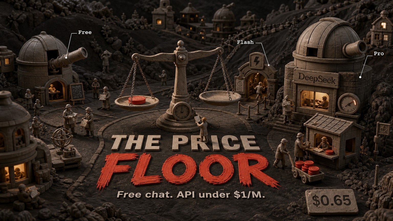 DeepSeek Pricing (2026): Free Chat, API Under $1/M Tokens