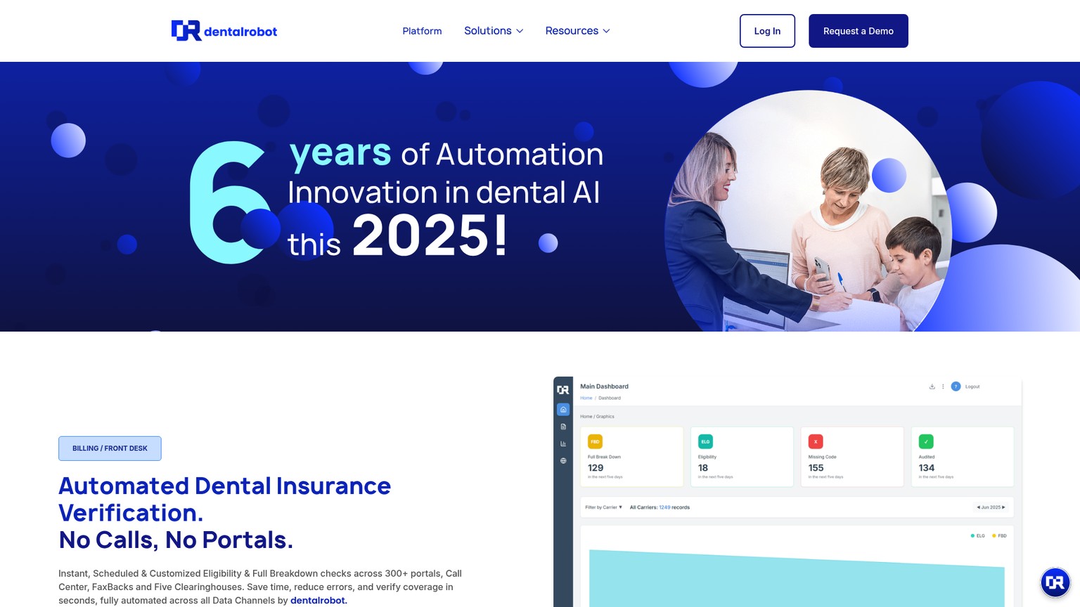 Workflow automatisé de vérification des assurances de dentalrobot et prix de départ