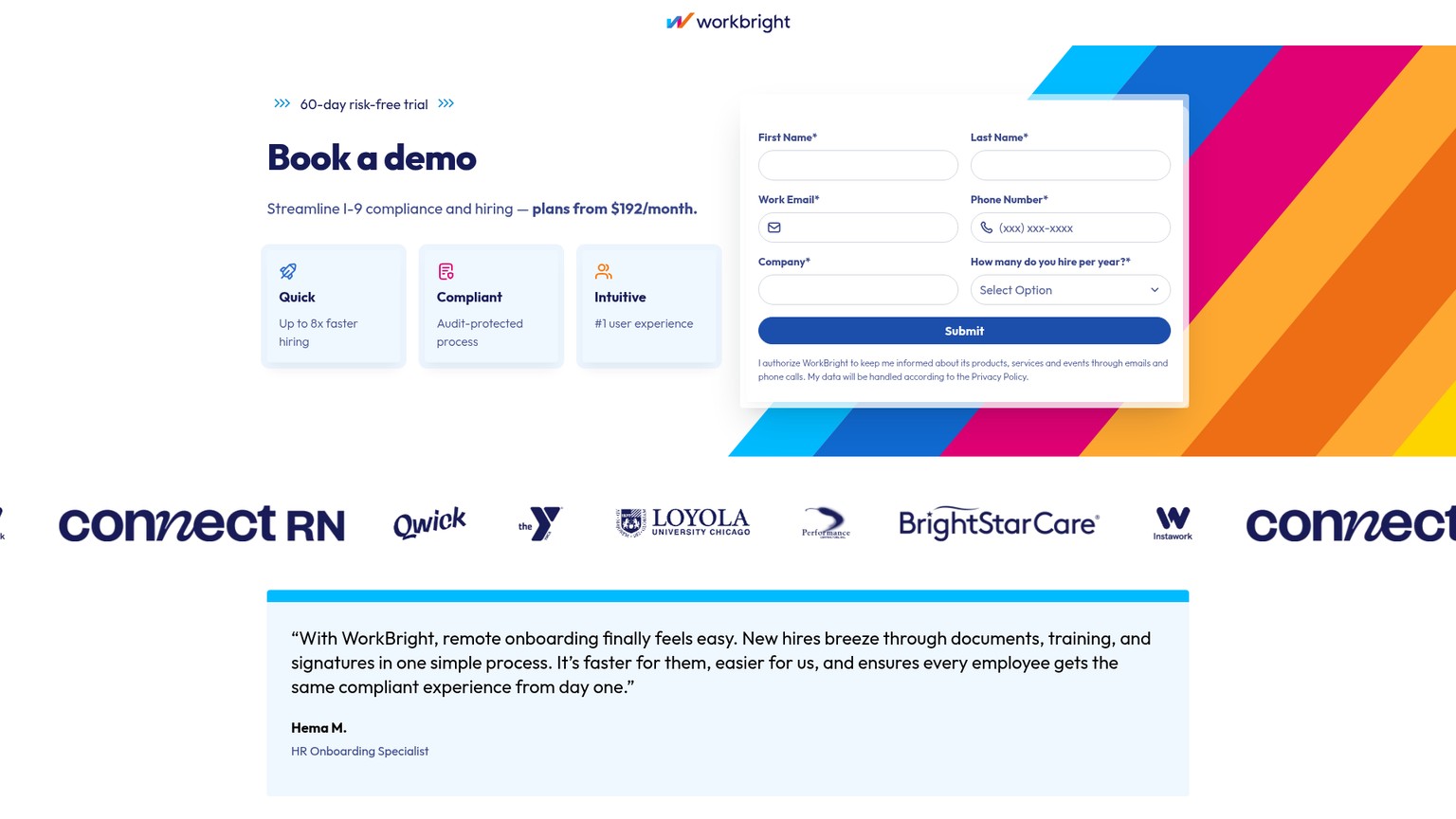 WorkBright mobile employee onboarding and compliance software