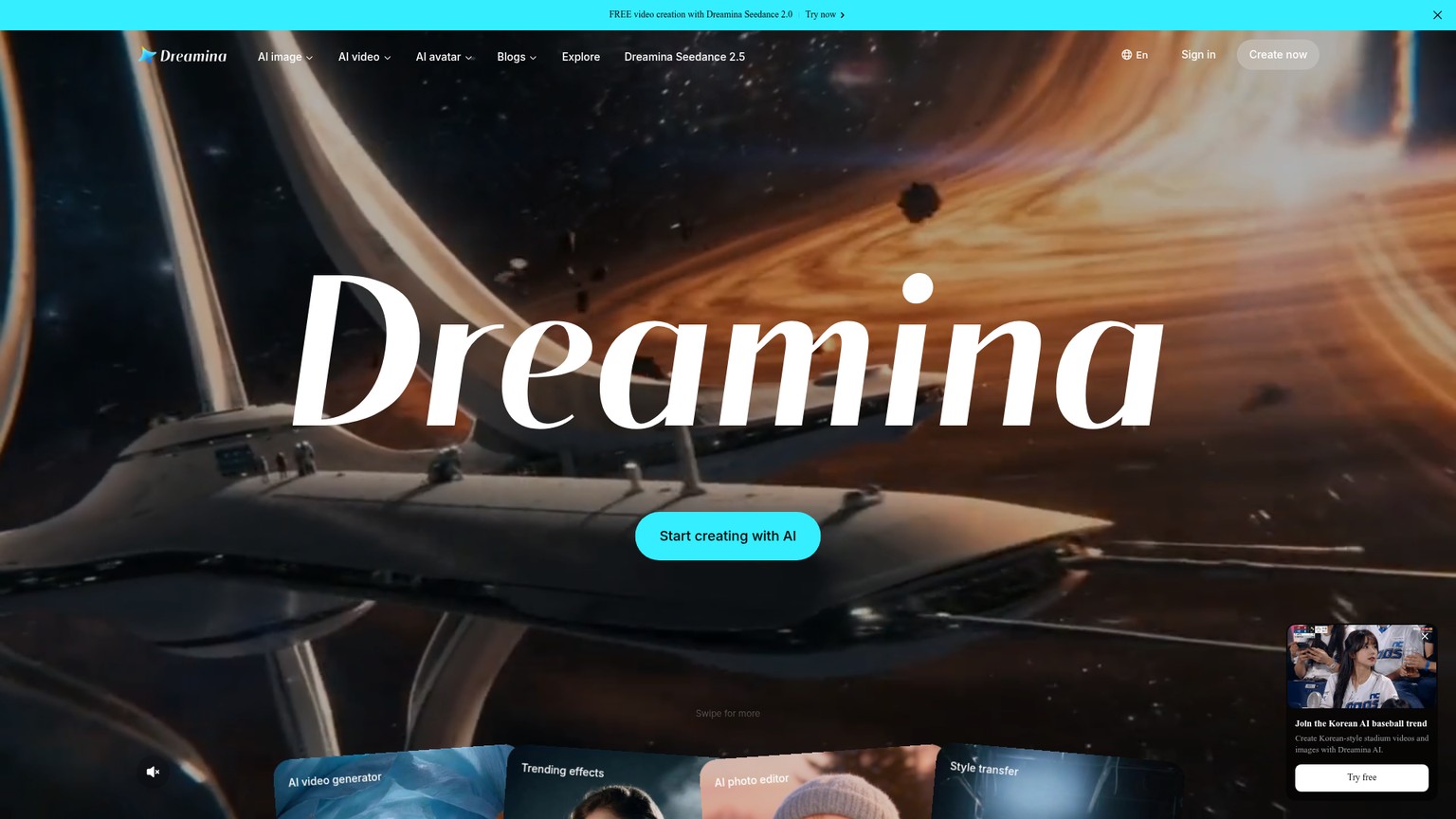 Dreamina de ByteDance
