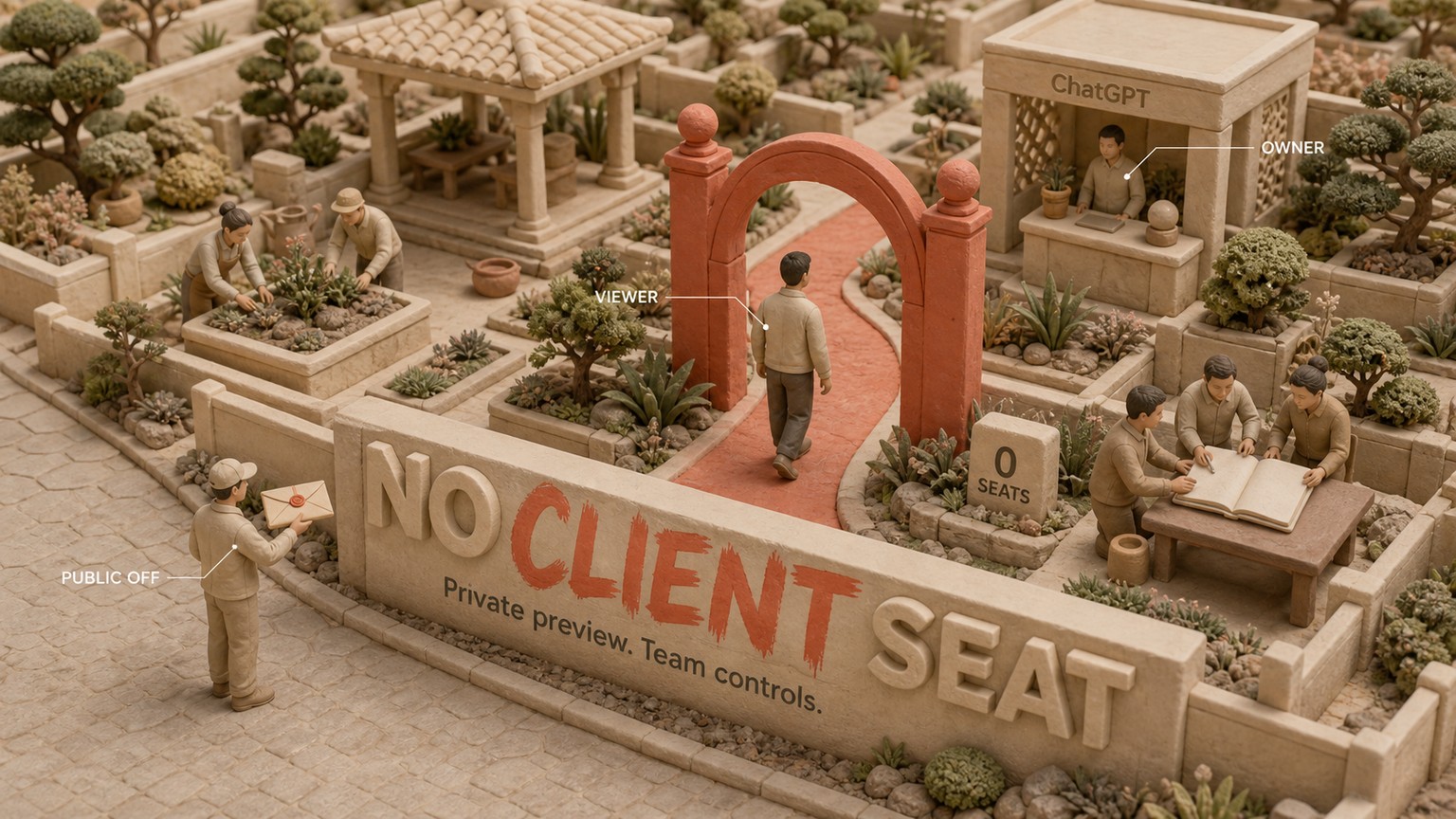 Share a ChatGPT Site With Clients Without Workspace Seats