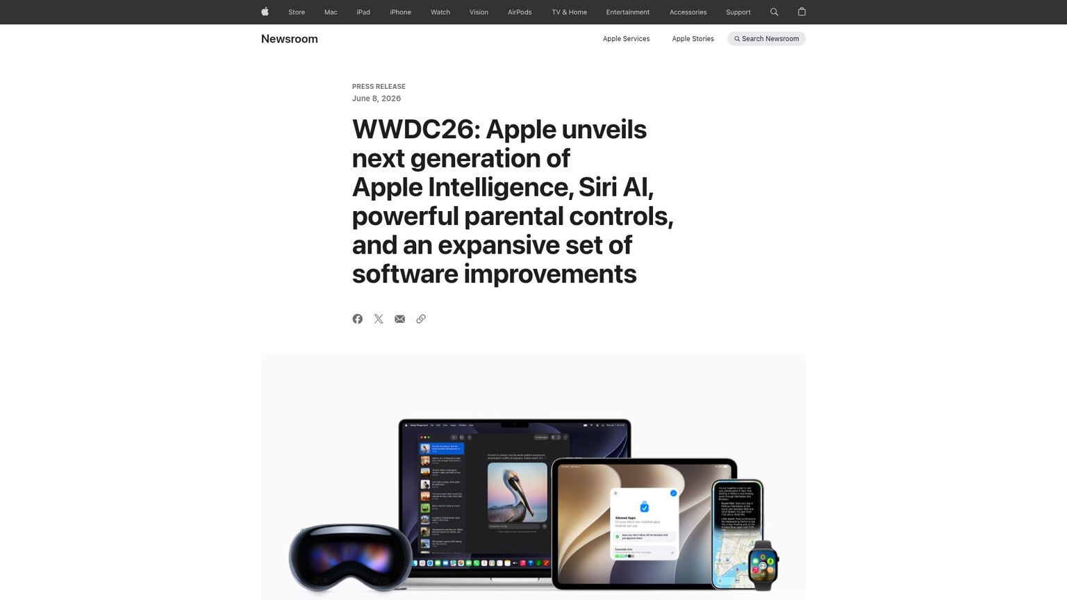 Apple overview of Siri AI, Visual Intelligence, and Apple Intelligence workflows