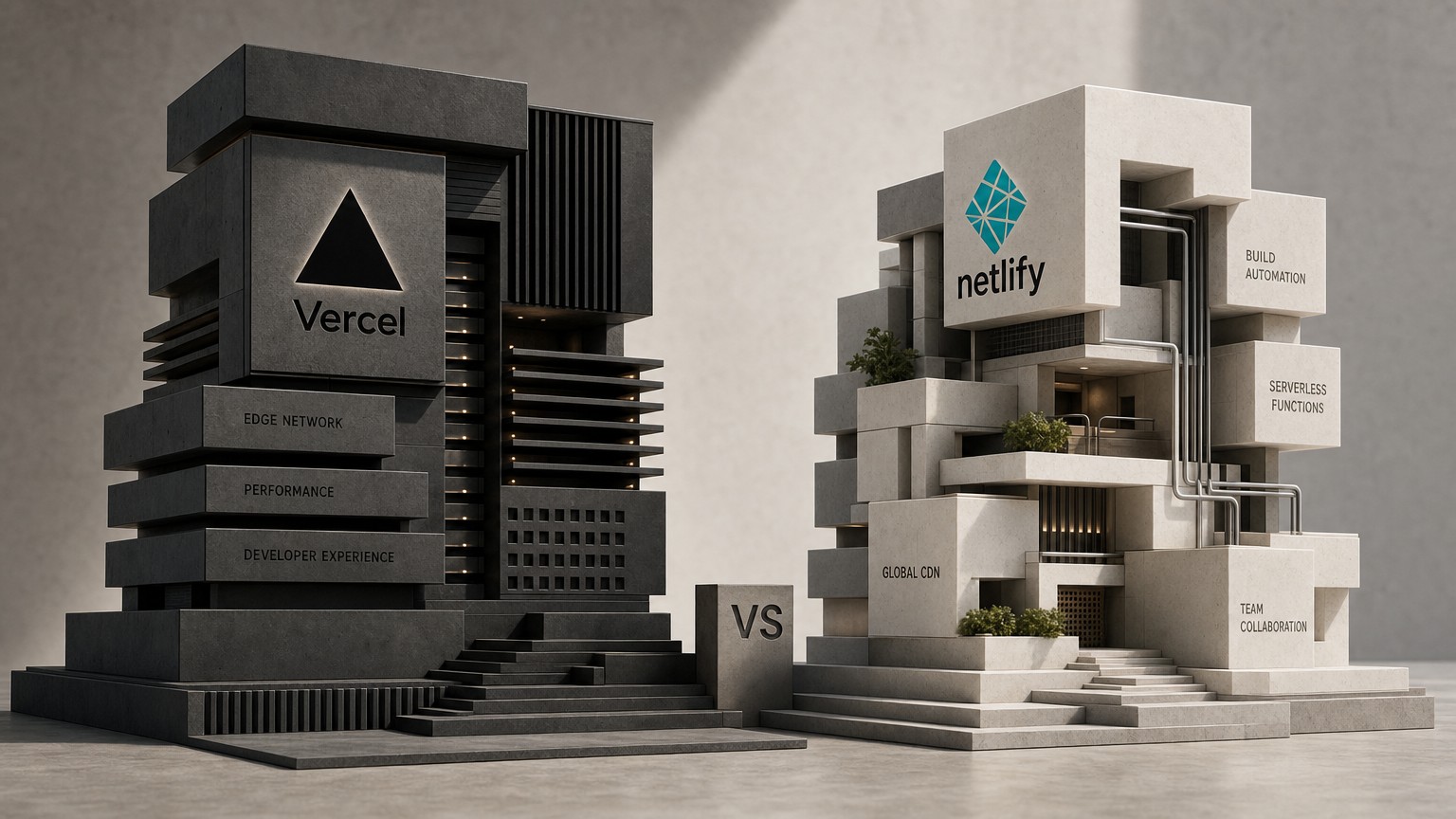Vercel vs Netlify 比較(2026):どちらのデプロイ基盤を選ぶか、スケール時の実コスト