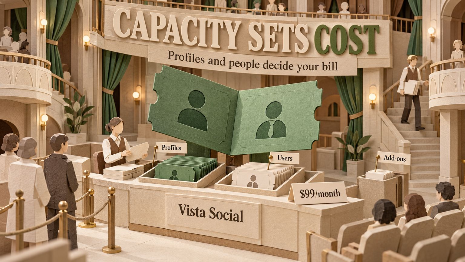 Vista Social 价格详解:按账号数和团队人数算清费用