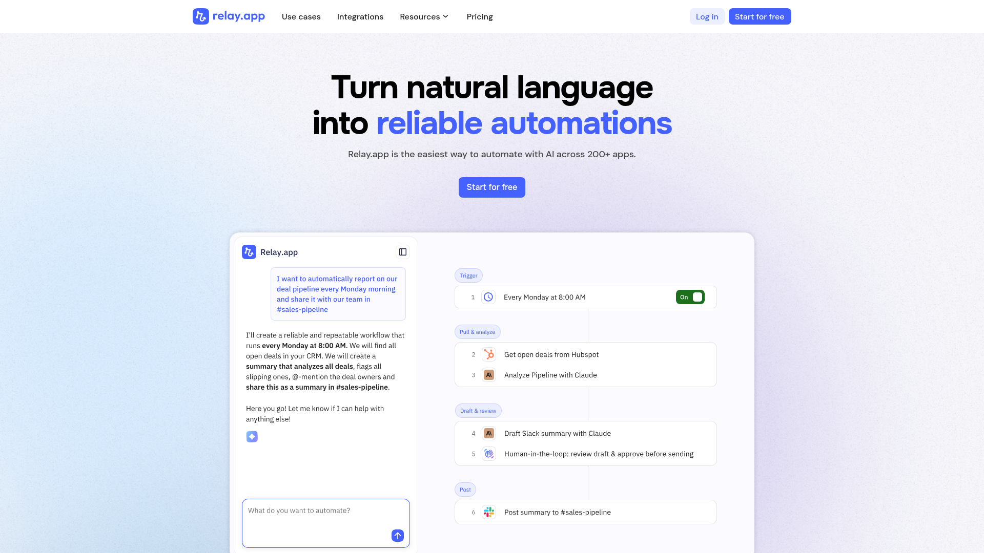 Relay.app screenshot