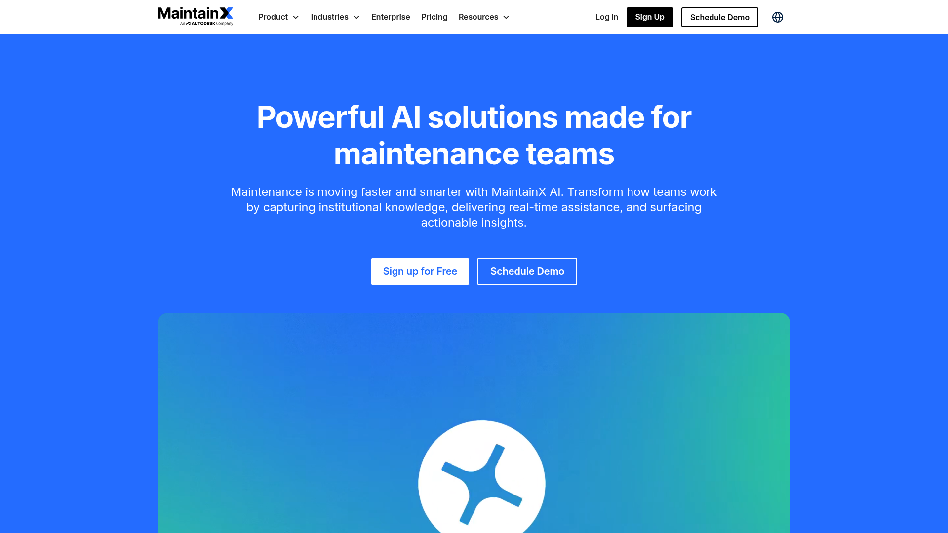 MaintainX Assist maintenance workflow