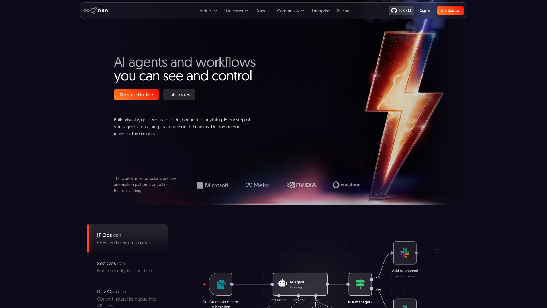 n8n workflow automation platform website