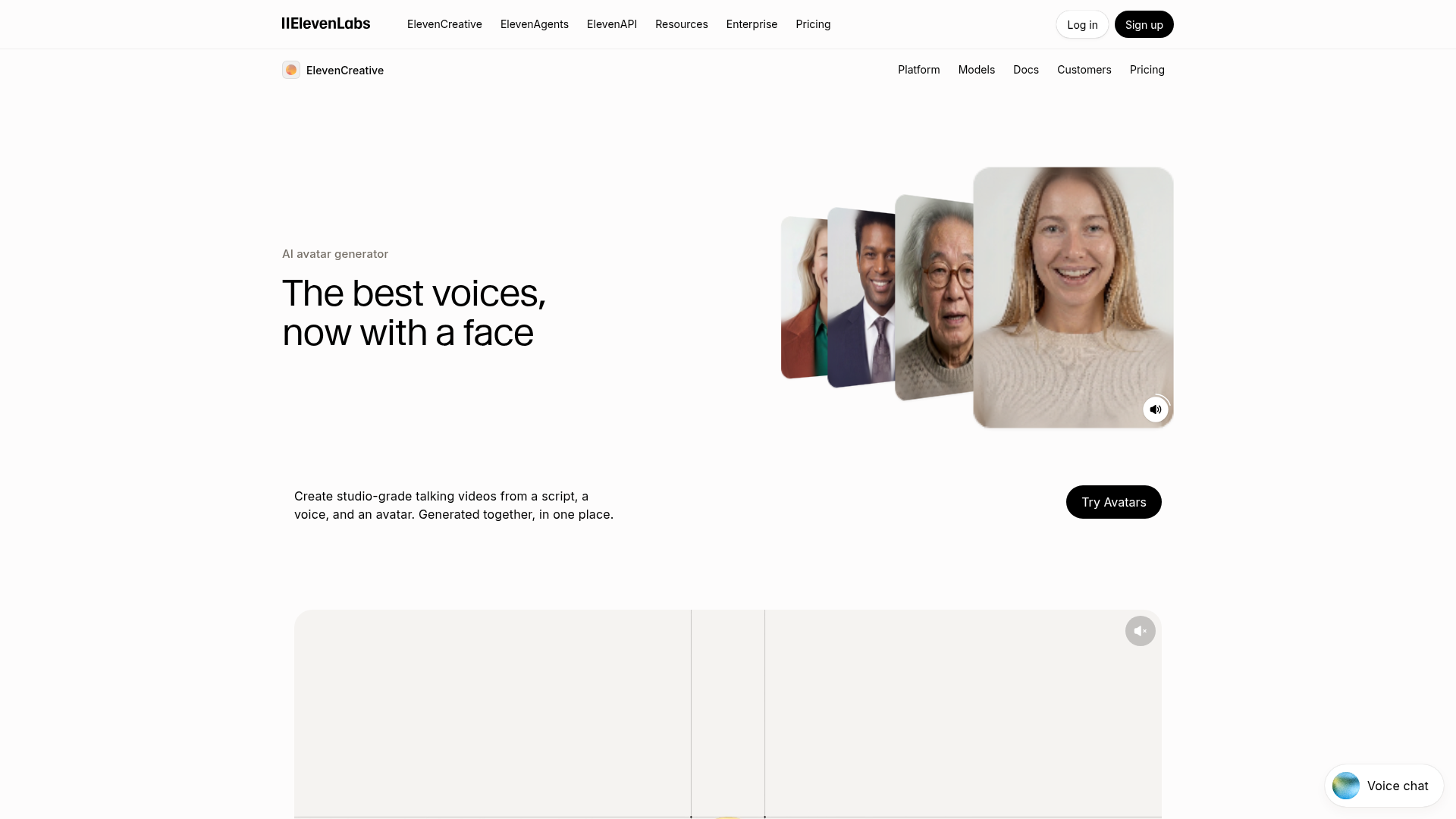 ElevenLabs persistent AI Avatars paired with cloned voices and reusable Styles