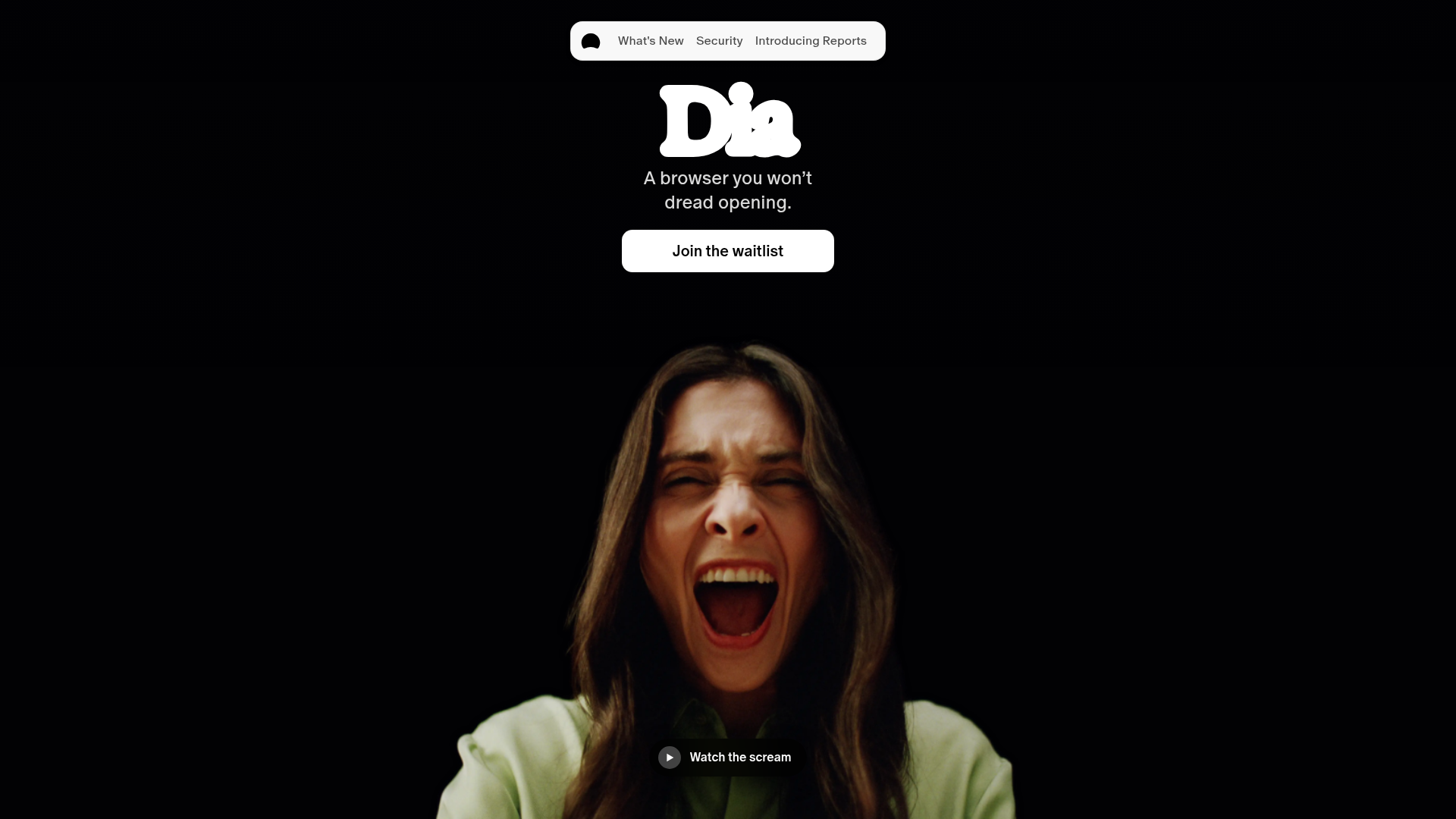 Dia browser by The Browser Company