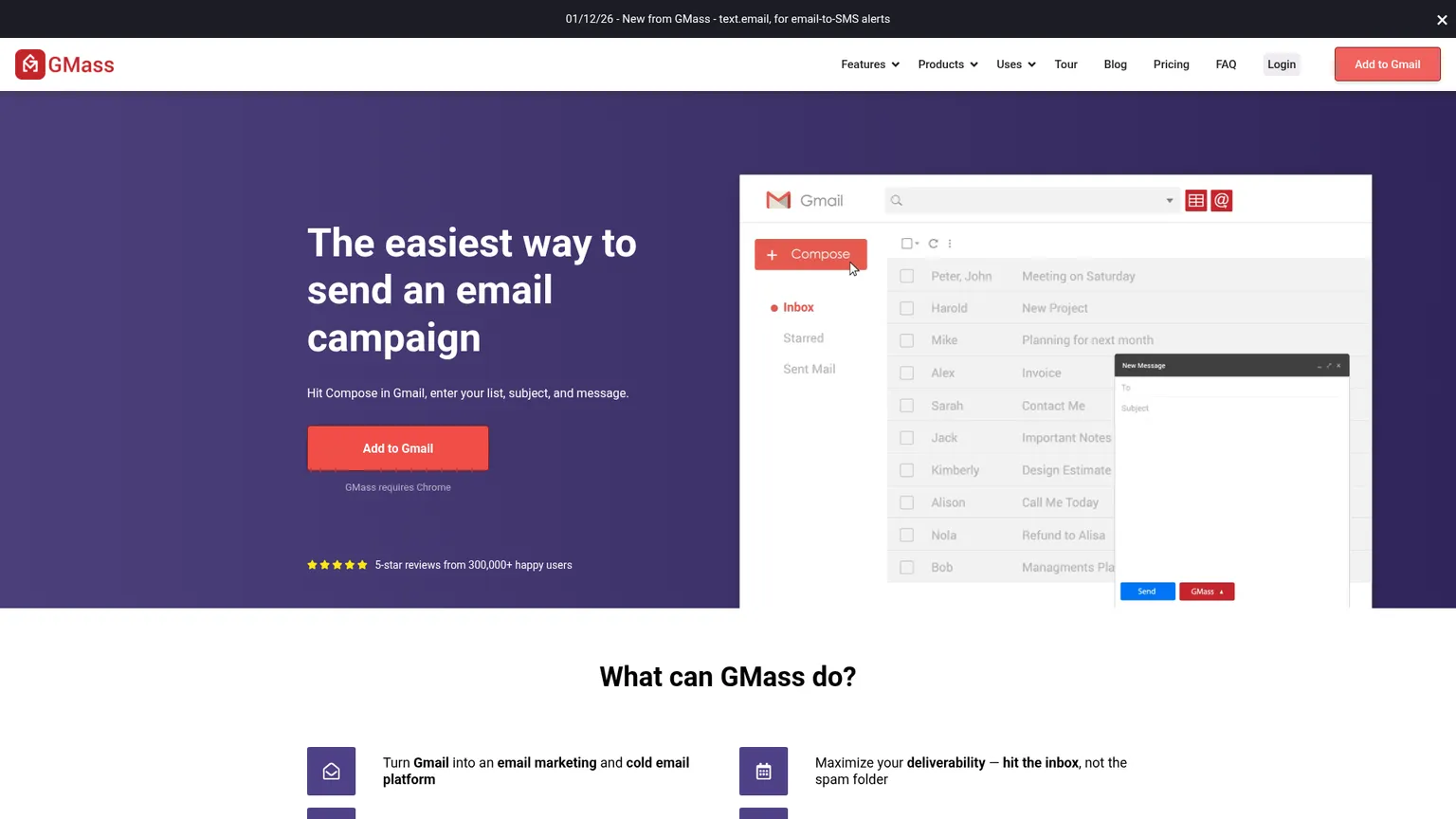 GMass screenshot