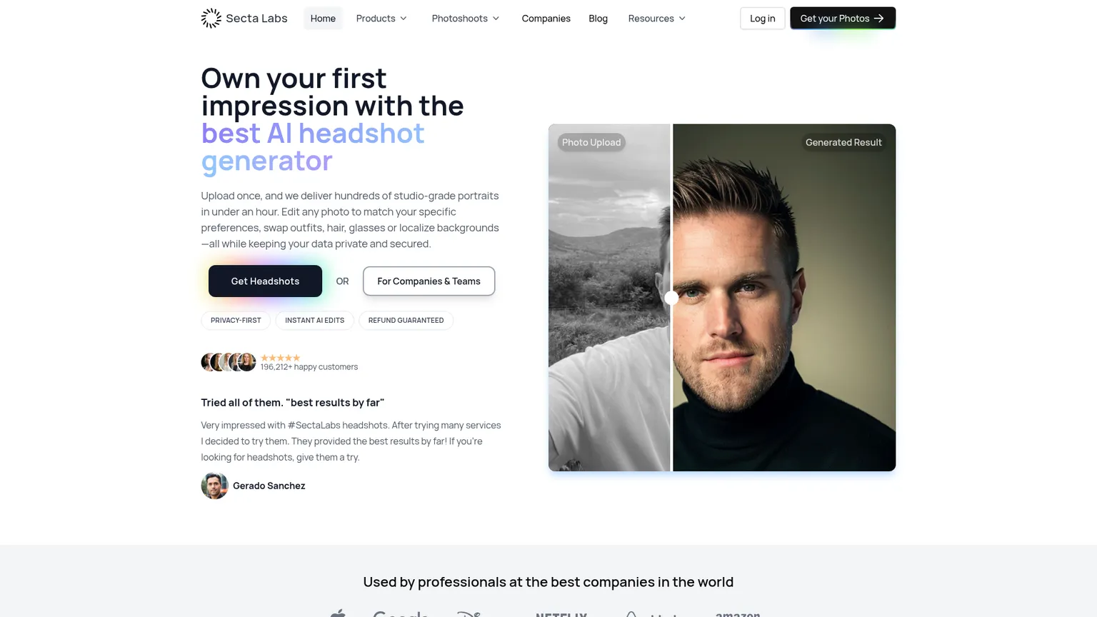 Secta Labs screenshot