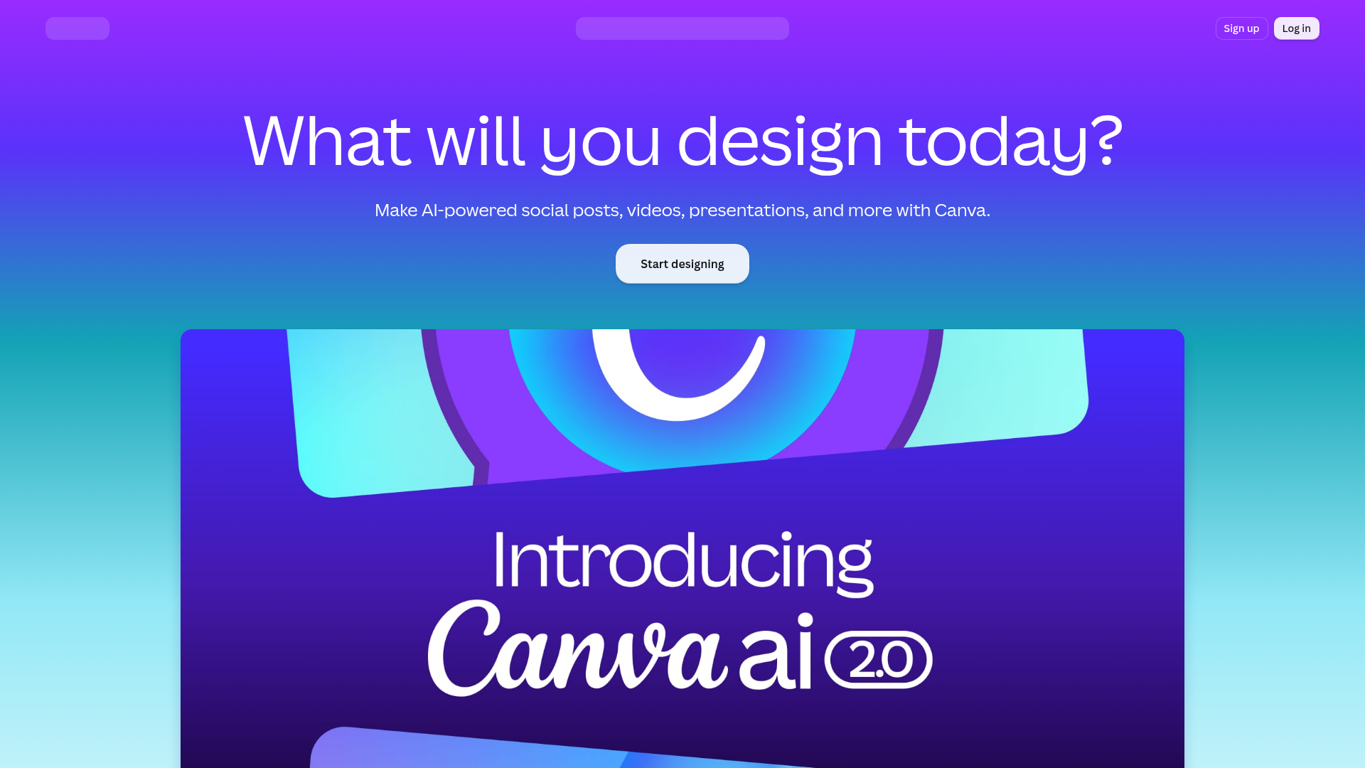 Canva visual design platform