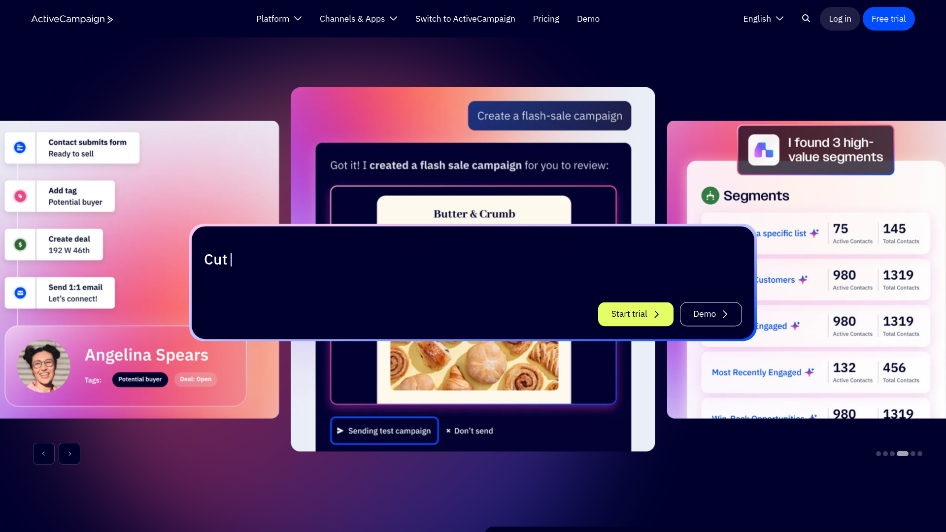 ActiveCampaign autonomous marketing platform