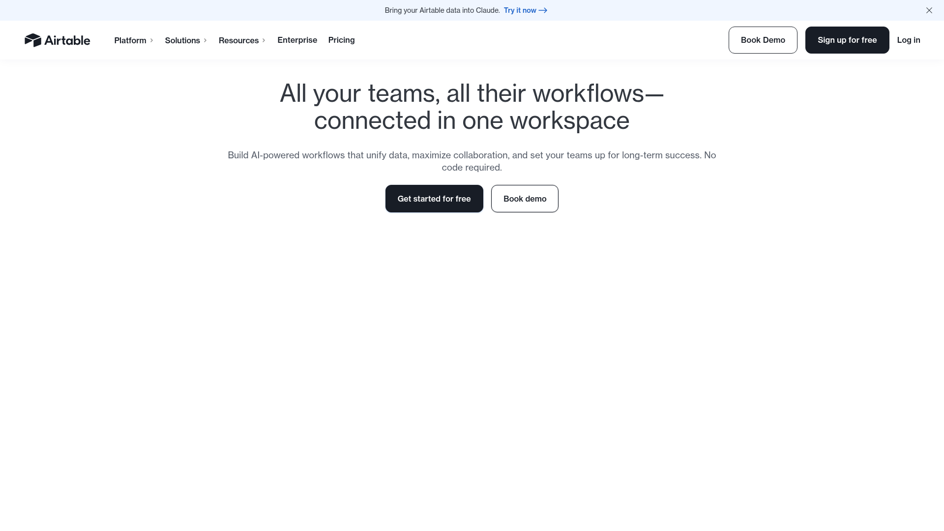 Airtable screenshot