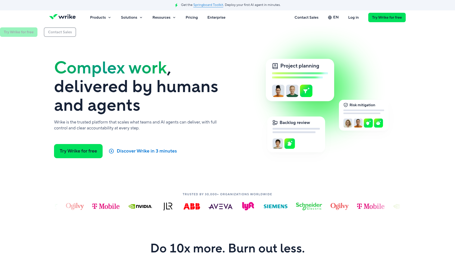 Wrike screenshot