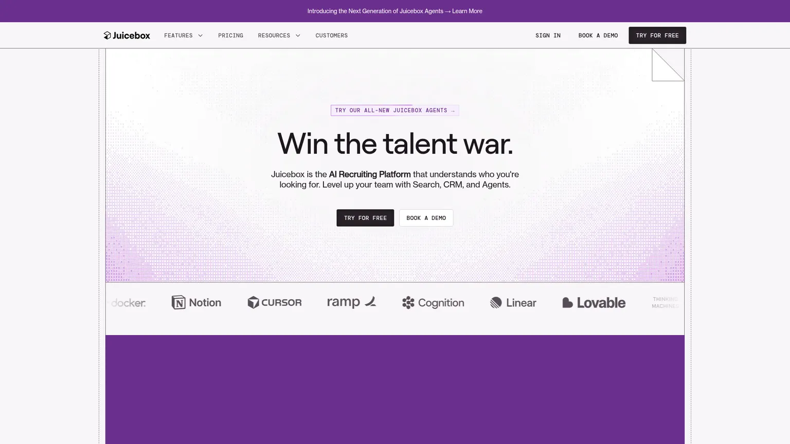 Juicebox PeopleGPT screenshot