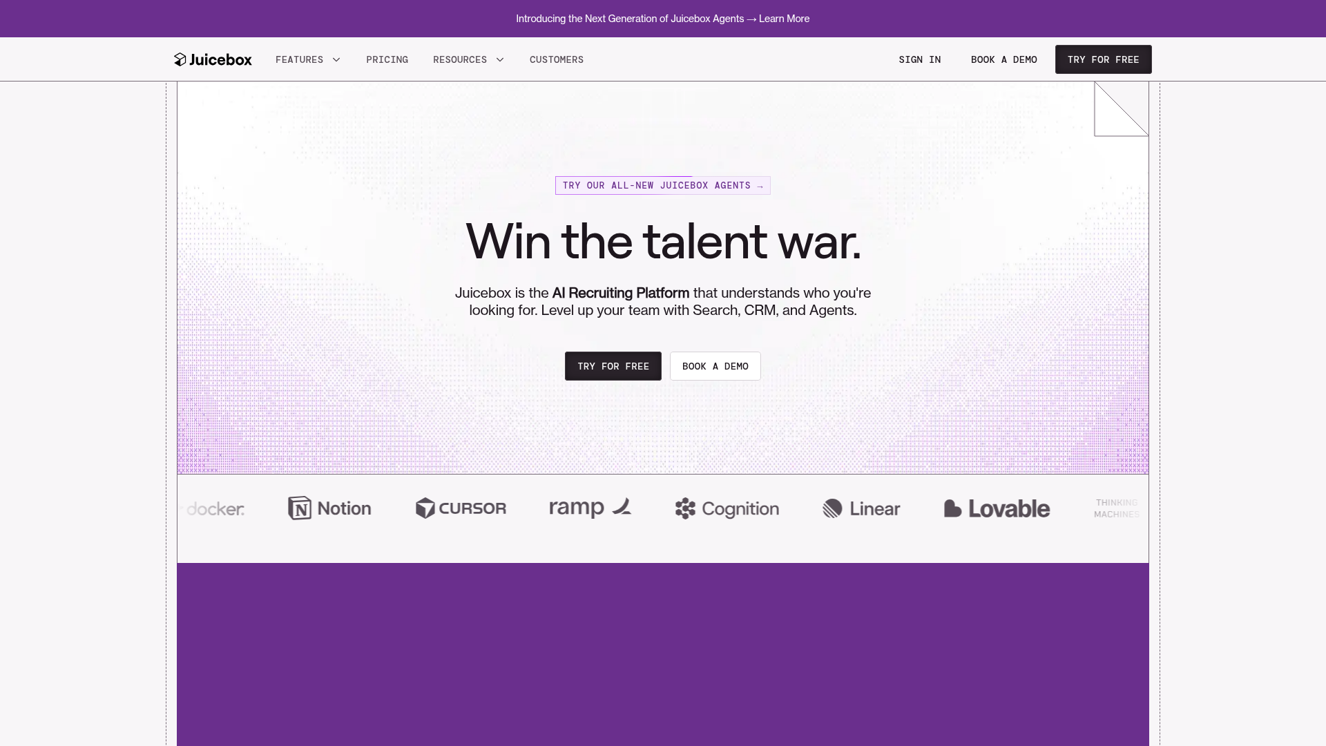 Juicebox PeopleGPT screenshot