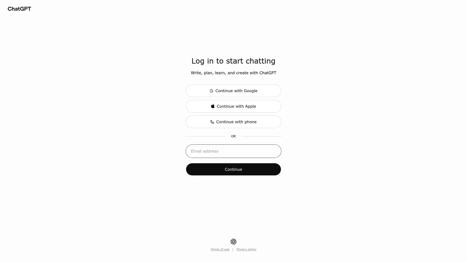 Interfaz de ChatGPT Search con búsqueda web